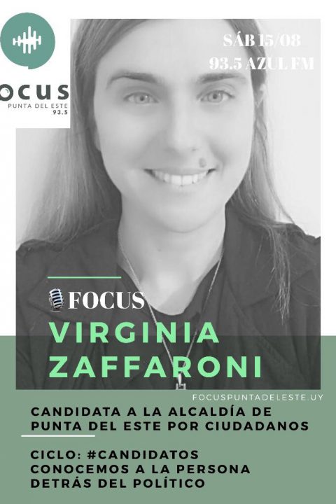 Virginia Zaffaroni, candidata al Municipio de Punta del Este