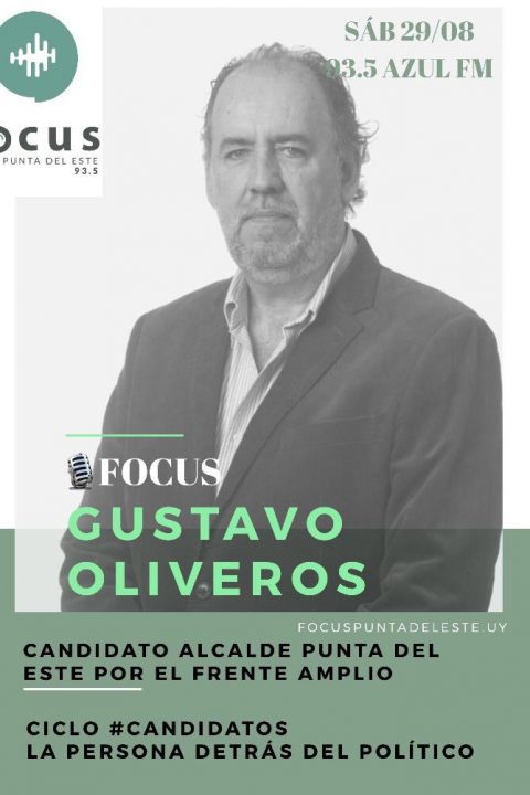 # Candidatos:Gustavo Oliveros, candidato al Municipio de Punta del Este