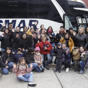 Verdadera inclusión: jóvenes  sordos disfrutan por primera vez de un paseo con guías turísticos e interpretación en LSU